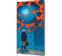 Moon Diamond Art Kits Adults, Diamond Painting Abstract Crystal Art Kits for Adults DIY 5D Full Drill Square Gem Dots Embroidery Paintings Crafts Pictures for Home Wall Decor Gifts 40x80in bd4-9u