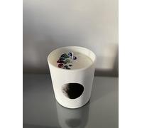 Moon Evil Eye Crystal Candle 300ml Soy Wax fragranced with Lime Basil Mandarin