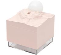 Moon Fall Table Humidifier Two Mists Setting Large Tanks Fogger Soft Night Light Feature For Cozy Atmospheres Humidification