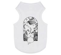 'Moon Garden Elephant' Pet Dog/Cat T-Shirt (PT00100019)