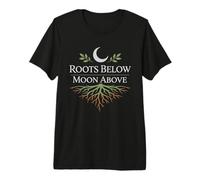 Moon Garden Lunar Gardener Plant By The Moon Gardening Premium T-Shirt