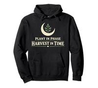 Moon Garden Lunar Gardener Plant By The Moon Gardening Pullover Hoodie