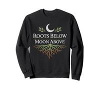 Moon Garden Lunar Gardener Plant By The Moon Gardening Sweatshirt