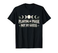 Moon Garden Lunar Gardener Plant By The Moon Gardening T-Shirt