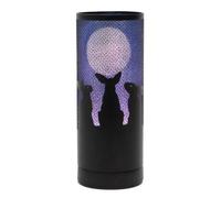 Moon Gazing Hares Aroma Lamp By Lisa Parker - Led, Usb, Fragrance Diffuser