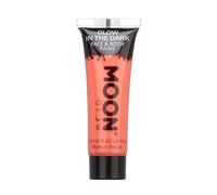 Moon Glow - Glow in the Dark Face & Body Paint - 12ml Red - Phosphorescent - Charge to Glow