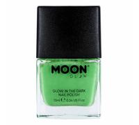 Moon Glow - Glow in the Dark Nail Polish - 10ml - Green - Phosphorescent Nail Varnish