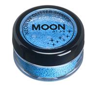 Moon Glow - Neon UV Glitter Shaker 5g Blue - Glows Brightly Under UV Lighting!