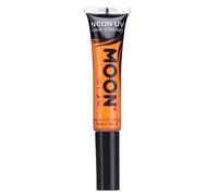 Moon Glow Neon UV Hair Colour Streaks | Orange | Hair Mascara - Temporary Wash out Hair Dye | Bright Neon Colour, Glows under UV Lighting