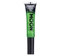 Moon Glow - Neon UV Mascara 15ml Green - Glows brightly under UV Lighting!
