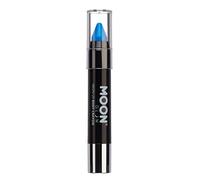 Moon Glow - Neon UV Paint Stick Body Crayon for the Face & Body - Intense Blue