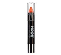 Moon Glow - Neon UV Paint Stick Body Crayon for the Face & Body - Intense Orange
