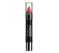 Moon Glow - Neon UV Paint Stick Body Crayon for the Face & Body - Intense Red