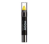 Moon Glow - Neon UV Paint Stick Body Crayon for the Face & Body - Intense Yellow
