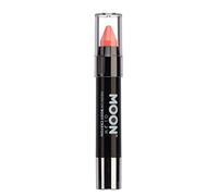 Moon Glow - Neon UV Paint Stick Body Crayon for the Face & Body - Pastel Coral