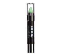Moon Glow - Neon UV Paint Stick Body Crayon for the Face & Body - Pastel Green