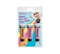 Moon Glow Pastel Neon UV Face Paint
