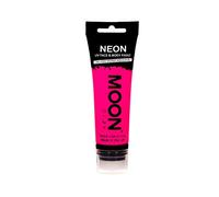 Moon Glow Supersize 75ml Neon UV Face & Body Paint - Intense Pink - with sponge applicator