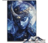 Moon Goddess Adult Jigsaw Puzzles 1000 Pieces, for Age 14+ Game Wall Decoration Unique Gifts for Birthday And Christmas (50x75cm)