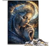 Moon Goddess Jigsaw Puzzles 1000 Pieces for Adults Teens, Challenging Game And Family Play Educational Game for Birthday, Chrismas (50x75cm)