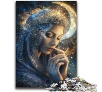 Moon Goddess Jigsaw Puzzles 2000 Pieces for Adults Teens,Stress Reliever Difficult Challenge Enhance Love between Couples (70X100cm)