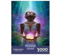 Moon Goddess Jigsaw Puzzles Puzzles for Adults Kids. 1000 Piece Impossible Challenge Toy Educational Games Home Decoration for Educational Games Gifts 70x50cm/1000pcs