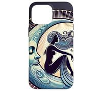 Moon Goddess Luna Illustration Selene Moon Child Case for iPhone 16 Pro Max