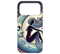 Moon Goddess Luna Illustration Selene Moon Child Case for iPhone 17 Pro Max