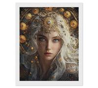 Moon Goddess Selene Greek Mythology Adults Diamond 5D Painting Kit Square Drill DIY Art Craft Wall Decor