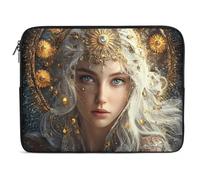 Moon Goddess Selene Greek Mythology Laptop Sleeve Case Computer Protective Briefcase Handbag Slim Cover Carrying Bag