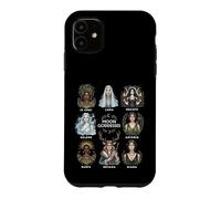 Moon Goddesses Witchy Pagan Divine Feminine Art Case for iPhone 11