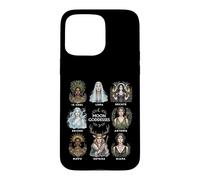 Moon Goddesses Witchy Pagan Divine Feminine Art Case for iPhone 15 Pro Max