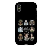 Moon Goddesses Witchy Pagan Divine Feminine Art Case for iPhone X/XS