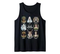 Moon Goddesses Witchy Pagan Divine Feminine Art Tank Top