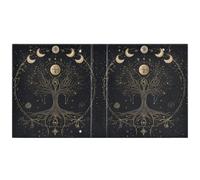 Moon Golden 1 and A Half Inch Binders D Rings Binder with Clipboard 1 Pack Assorted Binders 200 Sheets