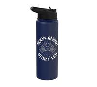 Moon Guided Heart led Cancer Zodiac Stainless Steel Insulated Water Bottle