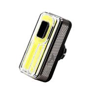 Moon Light the Way You Ride On Helix Lite-W 150 Lumens IPX7 Rechargeable Handlebar Mounted Front Cycle Light, Built-in Battery, Max Runtime 150 Hours.