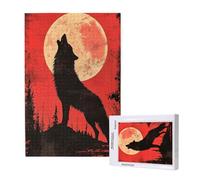 Moon Jigsaw Puzzles for Adults 6000 Piece, Wolf Puzzles for Adults Wooden, Funny/Difficult/Impossible/Challenging Decompression Games, As a Birthday for Women and Men ML-1676