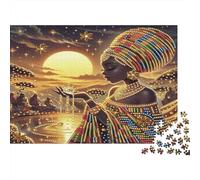 Moon Jigsaw Puzzles Mystery 1000Pc Recycled Paper for Adults Puzzle Fun Activity Home Exercising Hands-on Skills Great Gift Idea 52x38cm/1000pcs