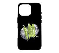 Moon Kiwi Slice Fresh Juice Splash - Surreal Space Art Case for iPhone 16 Pro