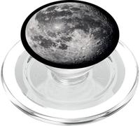 Moon Landing Graphic Space Exploration Lunar PopSockets PopGrip for MagSafe