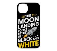 Moon Landing Hoax Conspiracy Fake Cover-Up moon hoax Case for iPhone 14 Plus