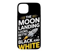Moon Landing Hoax Conspiracy Fake Cover-Up moon hoax Case for iPhone 15 Plus