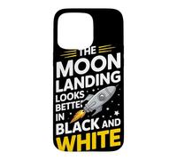 Moon Landing Hoax Conspiracy Fake Cover-Up moon hoax Case for iPhone 15 Pro Max