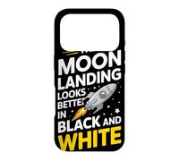 Moon Landing Hoax Conspiracy Fake Cover-Up moon hoax Case for iPhone 17 Pro