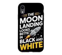 Moon Landing Hoax Conspiracy Fake Cover-Up moon hoax Case for iPhone XR