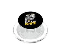 Moon Landing Hoax Conspiracy Fake Cover-Up moon hoax PopSockets PopGrip for MagSafe