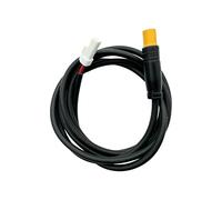 Moon Light the Way You Ride On E-Bike Cable for E-Power Light - Yamaha, Black