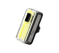 Moon Light the Way You Ride On Helix Lite-W 150 Lumens IPX7 Rechargeable Handlebar Mounted Front Cycle Light, Built-in Battery, Max Runtime 150 Hours.