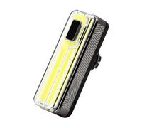 Moon Light the Way You Ride On Helix Pro-W 250 Lumens IPX7 Rechargeable Handlebar Mounted Front Cycle Light, Built-in Battery, Max Runtime 142 Hours, Black